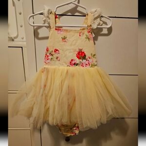 The Paperdoll Tutu Romper Dress